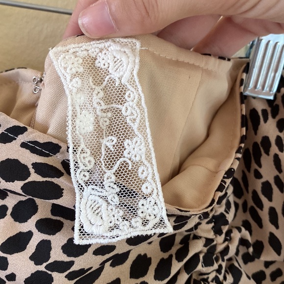 Sadie and Sage cheetah print skirt - Picture 2 of 2